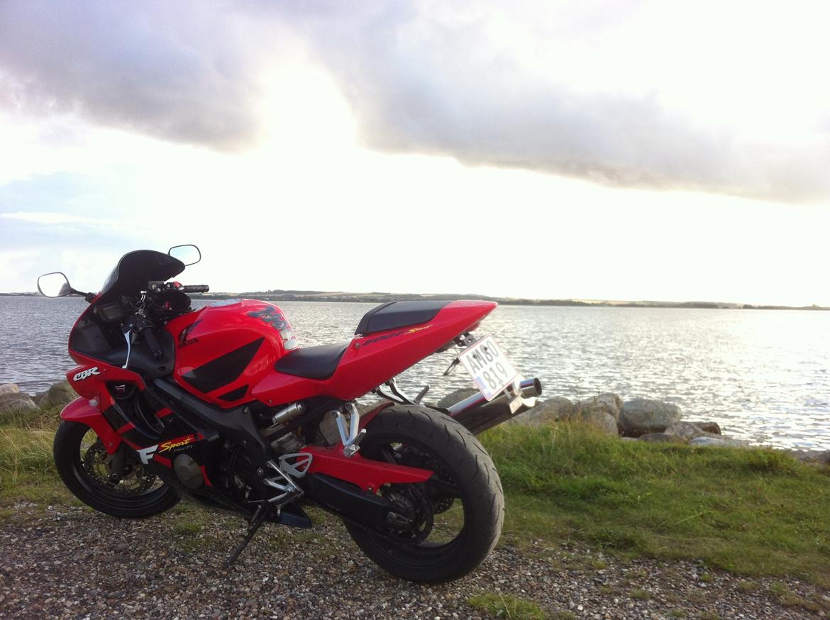 Honda CBR600 F4i Sport - Solnedgang ved Limfjorden. billede 5
