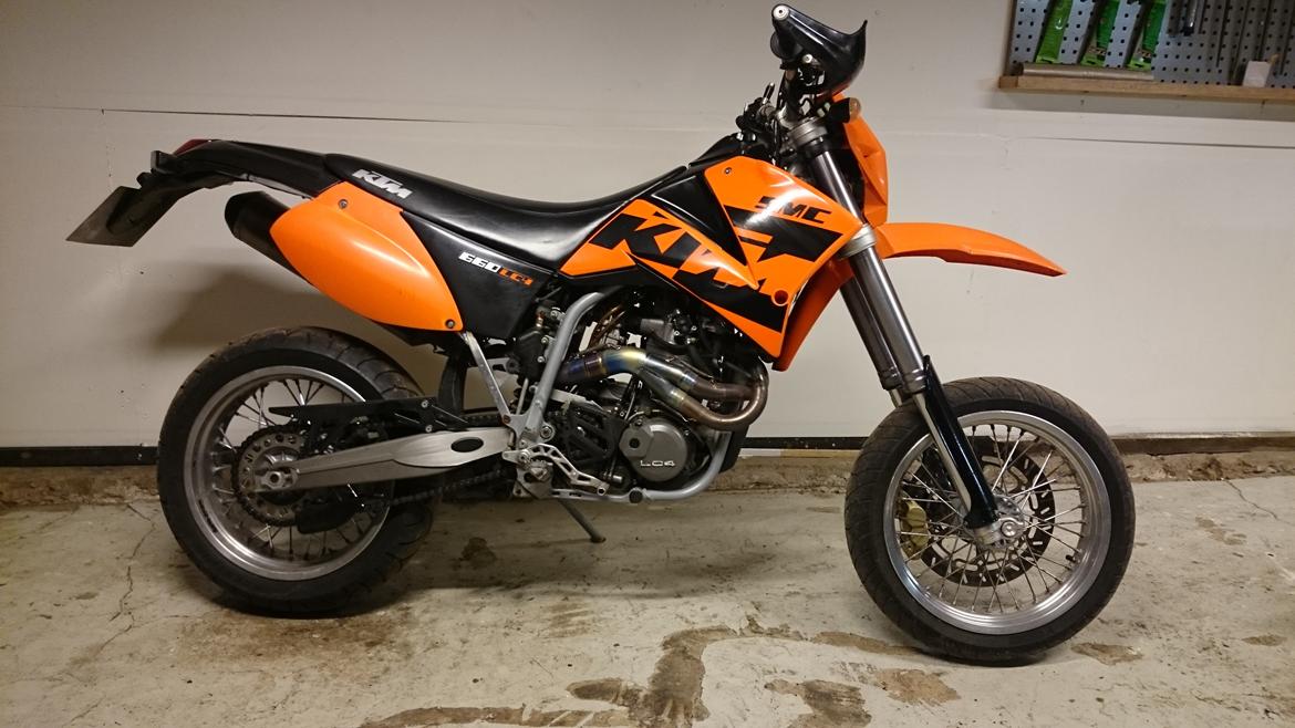 KTM 660 Smc Solgt  billede 6