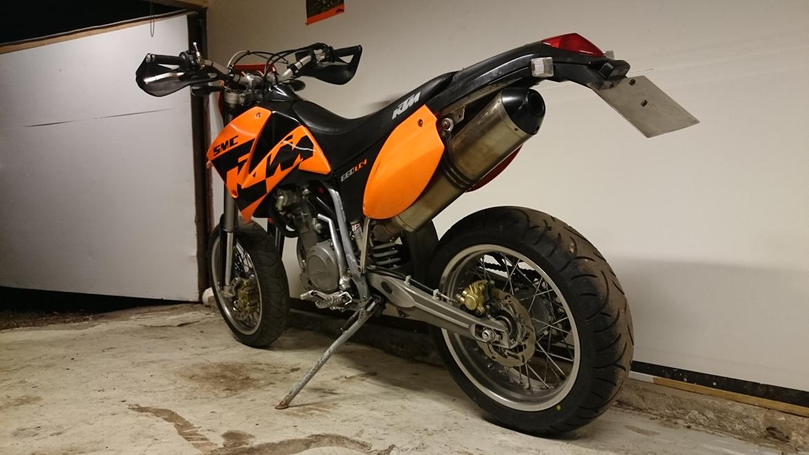 KTM 660 Smc Solgt  billede 7