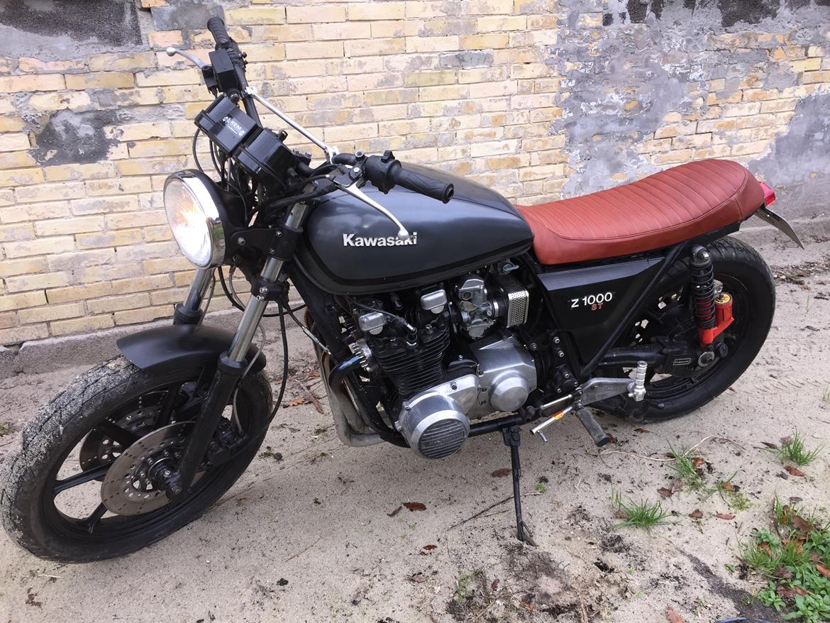 Kawasaki z 1000 st flat tracker billede 1