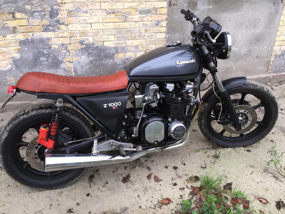 Kawasaki z 1000 st flat tracker billede 4