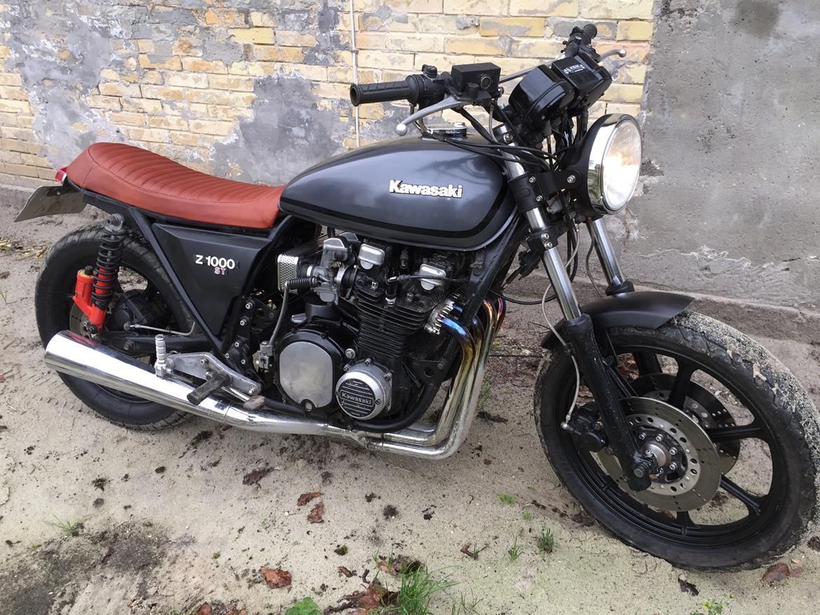 Kawasaki z 1000 st flat tracker billede 13