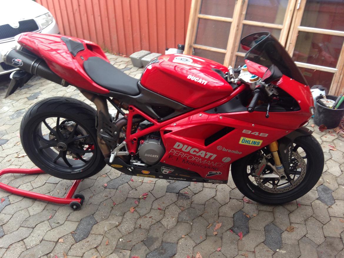 Ducati 848 solgt billede 1