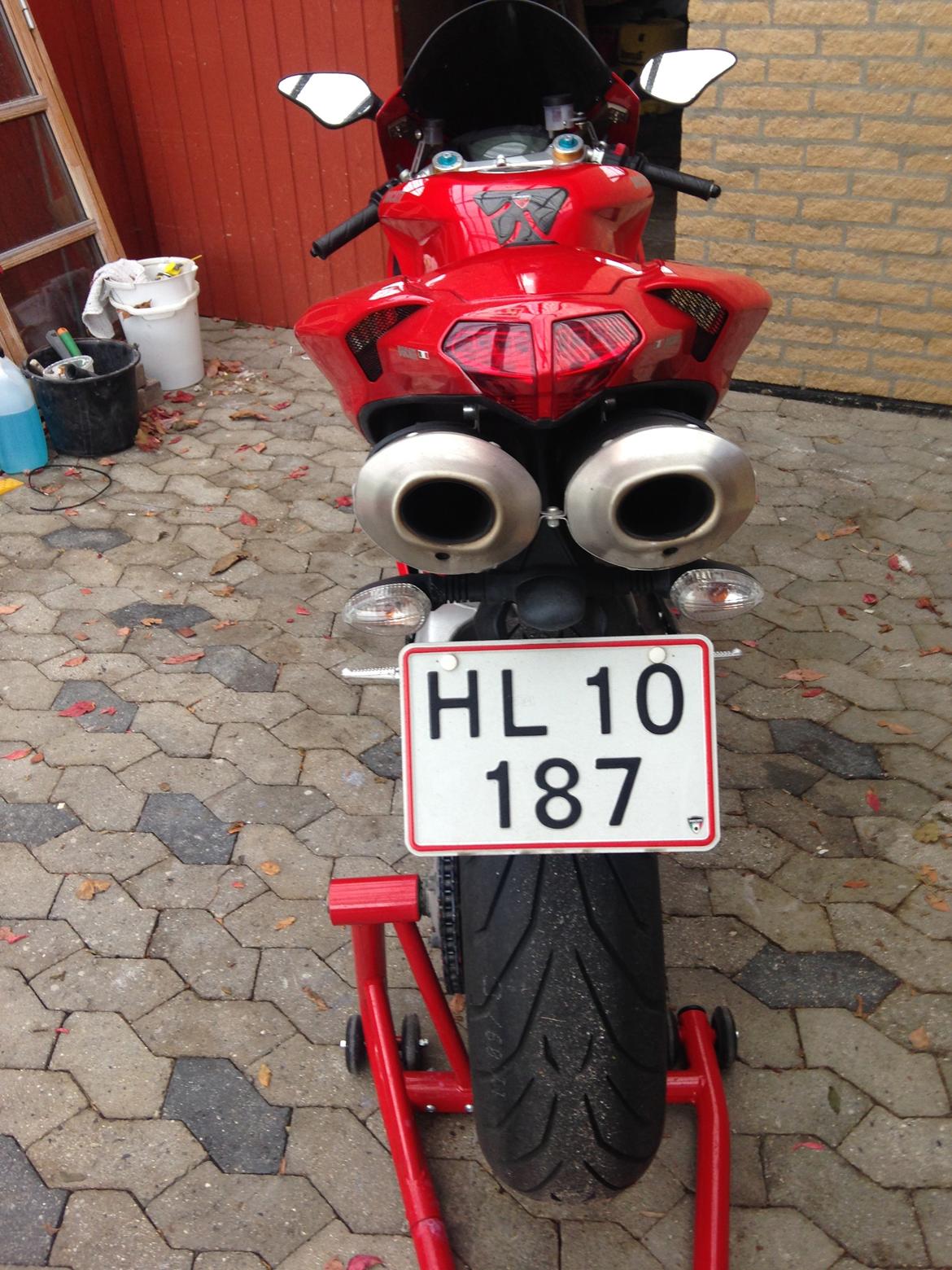 Ducati 848 solgt billede 3