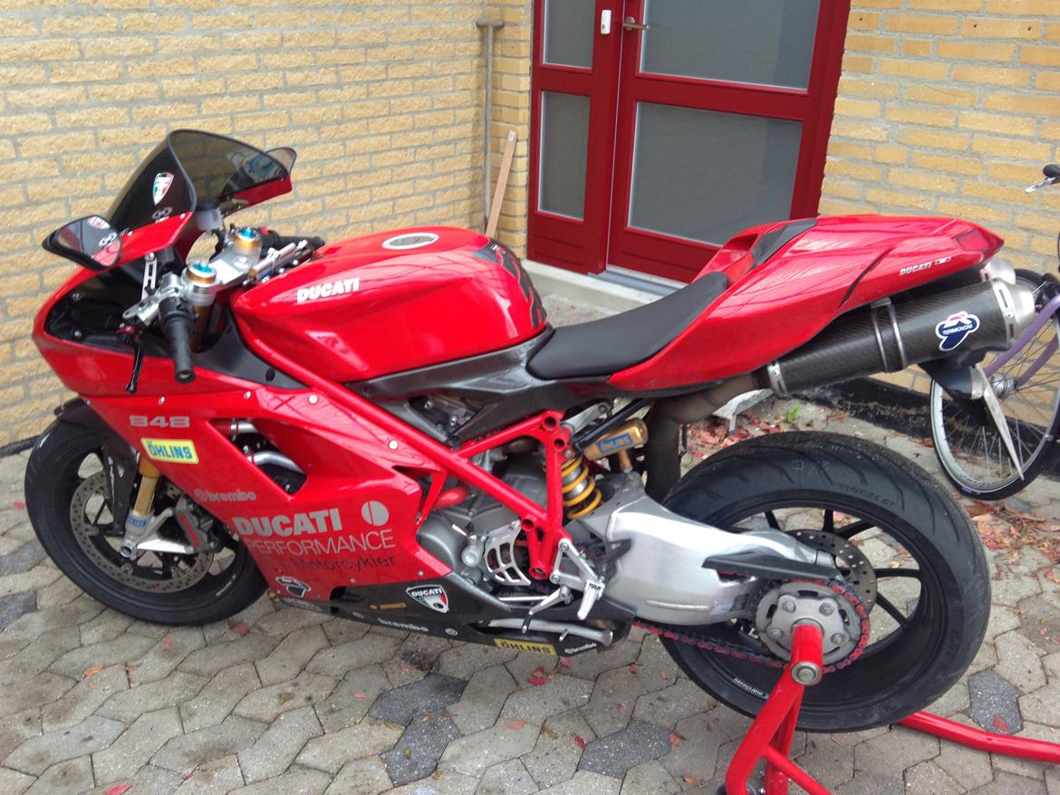 Ducati 848 solgt billede 4