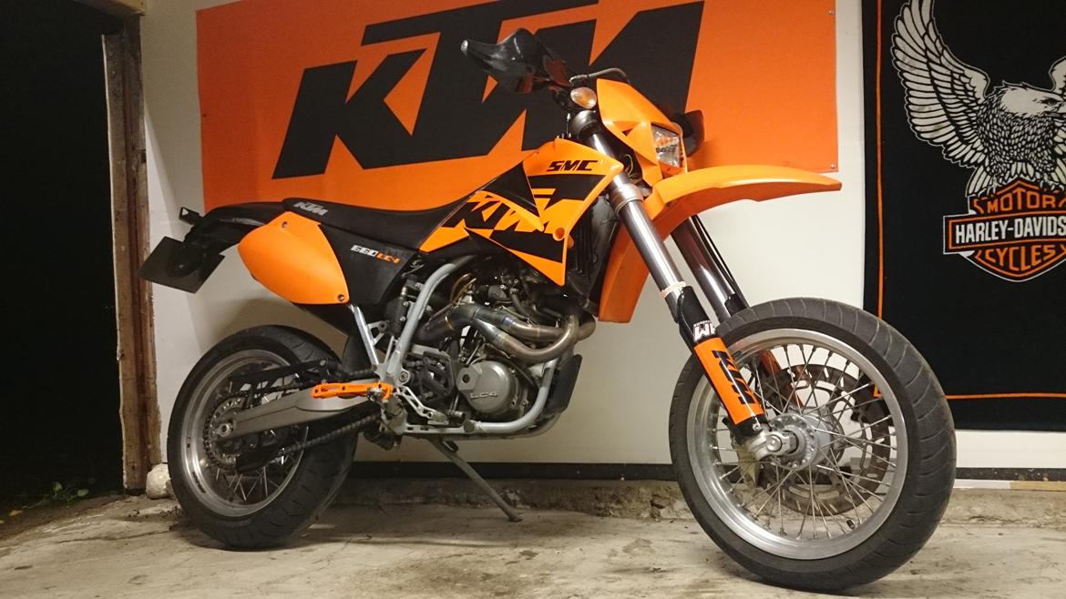 KTM 660 Smc Solgt  billede 14