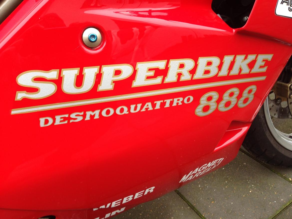 Ducati 888 superbike strada  billede 6