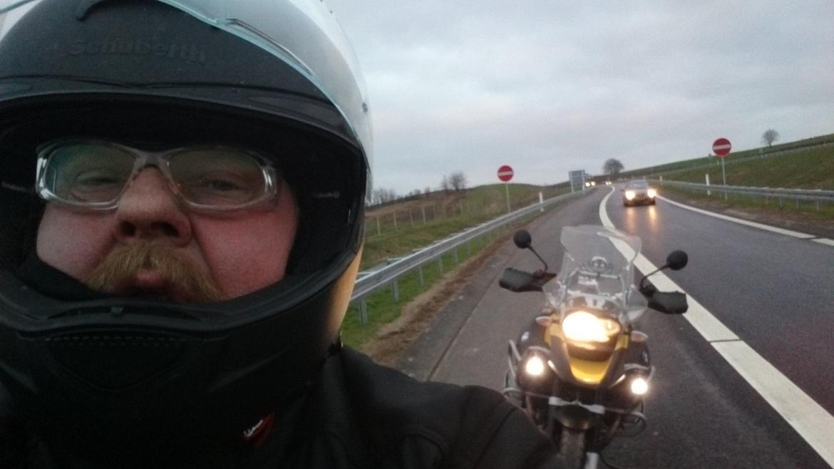 BMW GS 1200 Adventure - Åbningsdagen på den nye motorvej Låsby-Silkeborg. Den tredige tur på dyret billede 6
