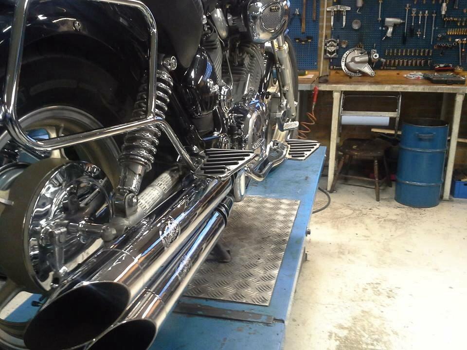 Yamaha Yamaha xv 1100 virago billede 2