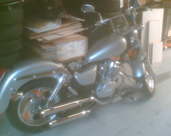 Lifan 250-4  - tank fra lifan 250V monteret billede 3