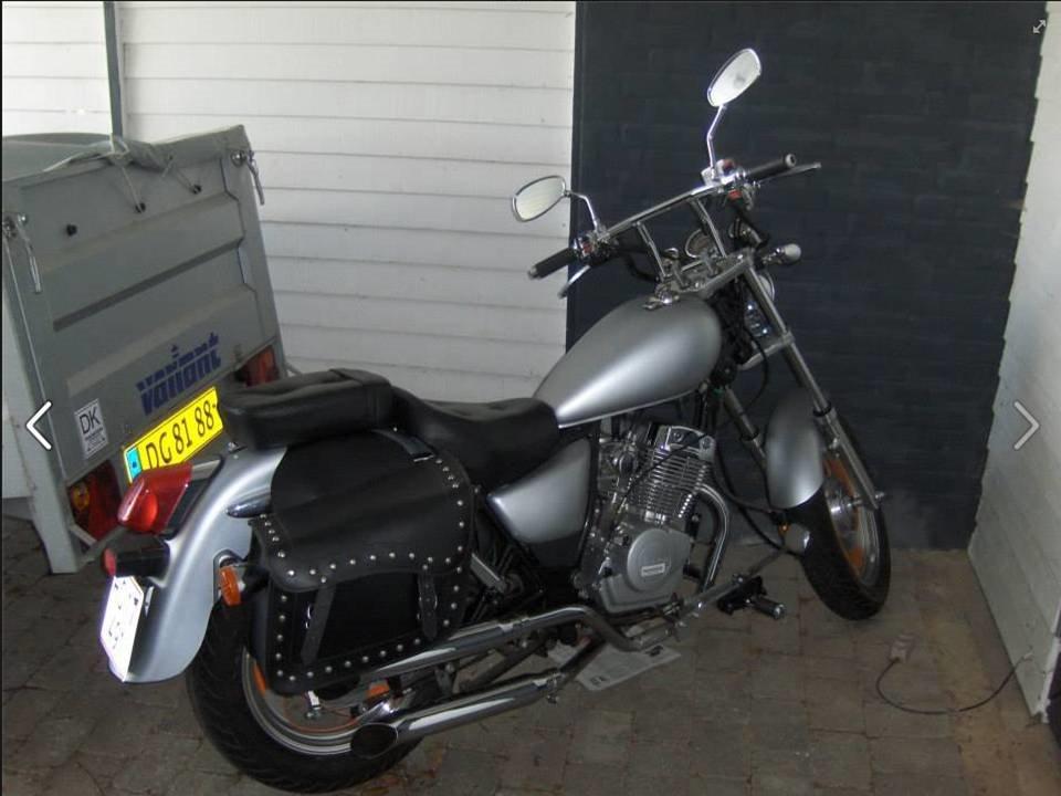 Lifan 250-4  - malet om i mat sølv billede 1