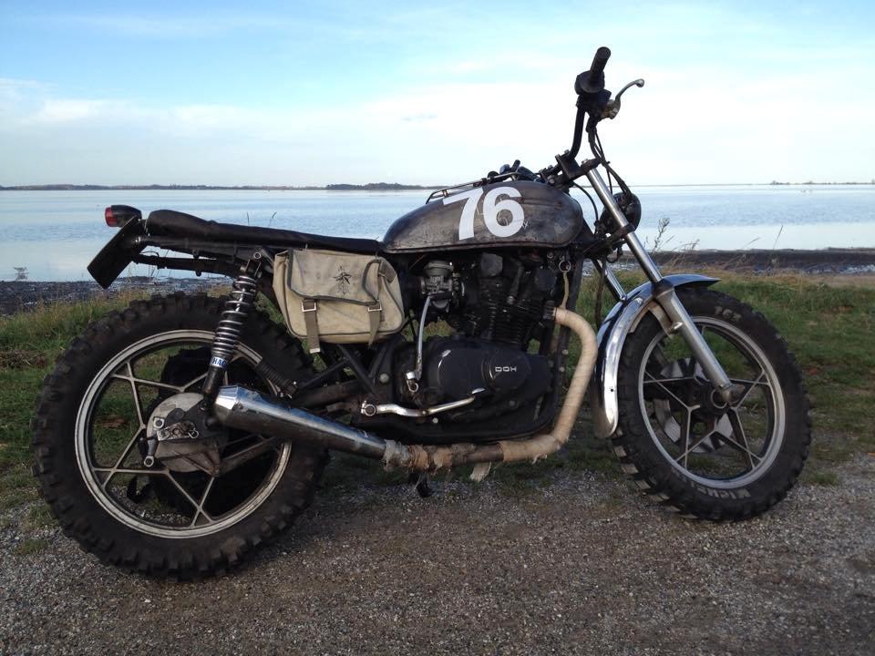 Suzuki GS 400 Scrambler billede 3