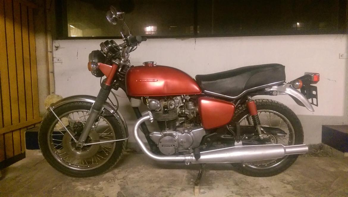 Honda CB500T (SOLGT) - Original MC som jeg købte den billede 9