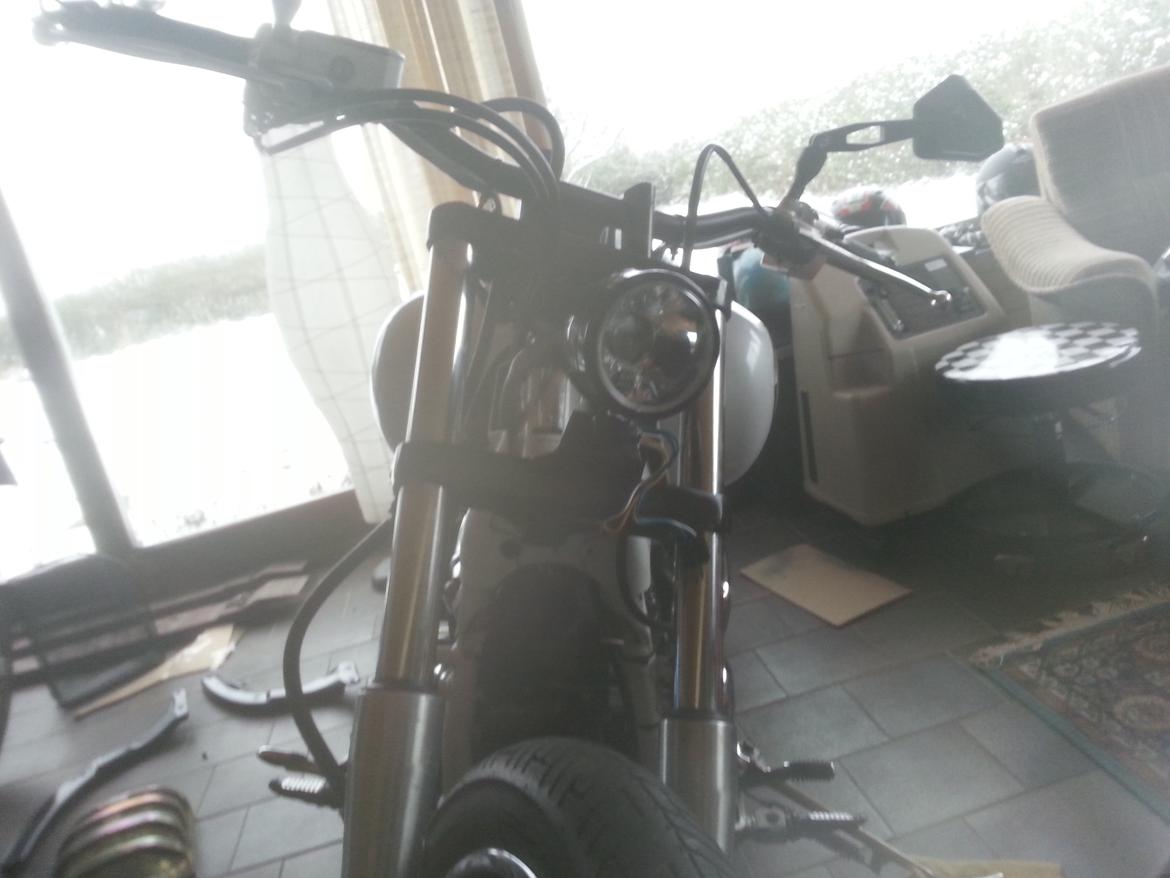 Yamaha xvs 650 Dragstar *Projekt* - Så kom lygten på billede 49