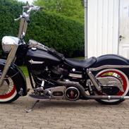 Harley Davidson flh bobber stil