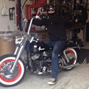 Harley Davidson flh bobber stil
