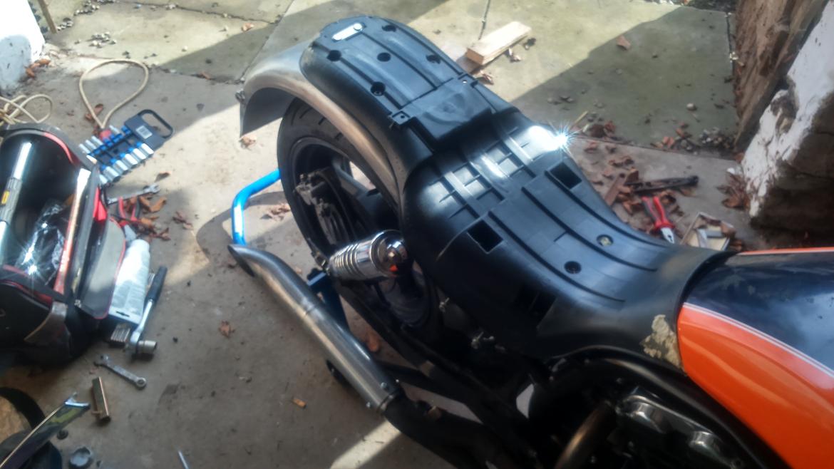 Hyosung gv 650 billede 14