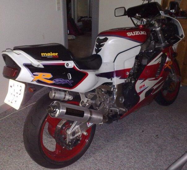 Suzuki GSXR750 billede 6