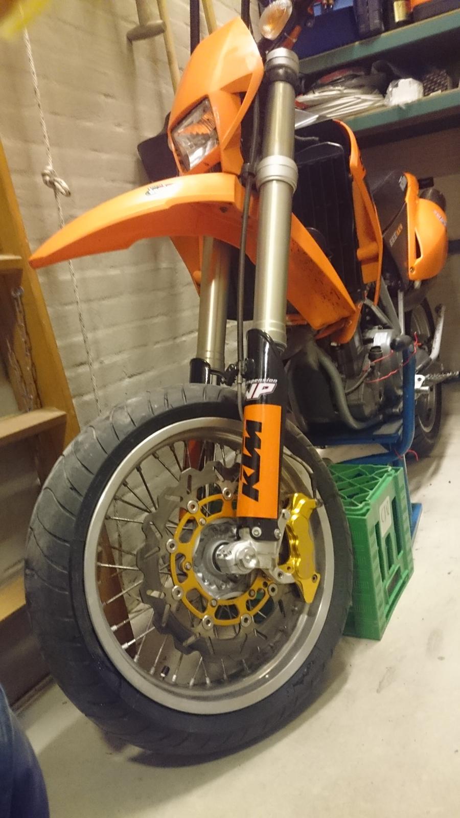 KTM 660 Smc Solgt  billede 21