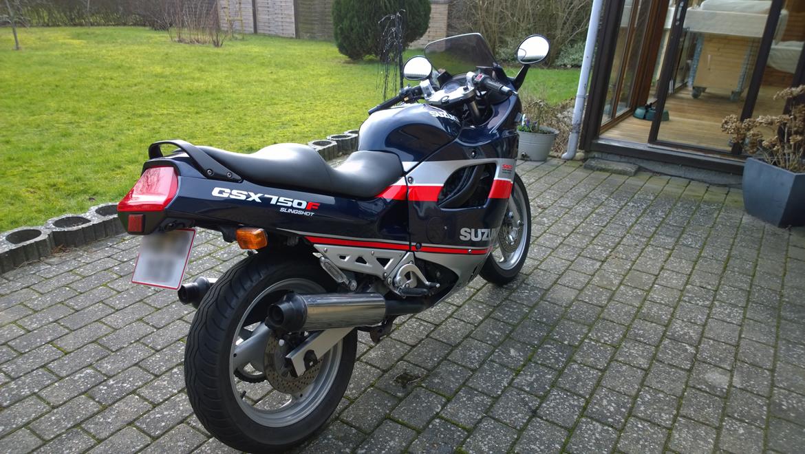 Suzuki GSX750F Slingshot billede 4