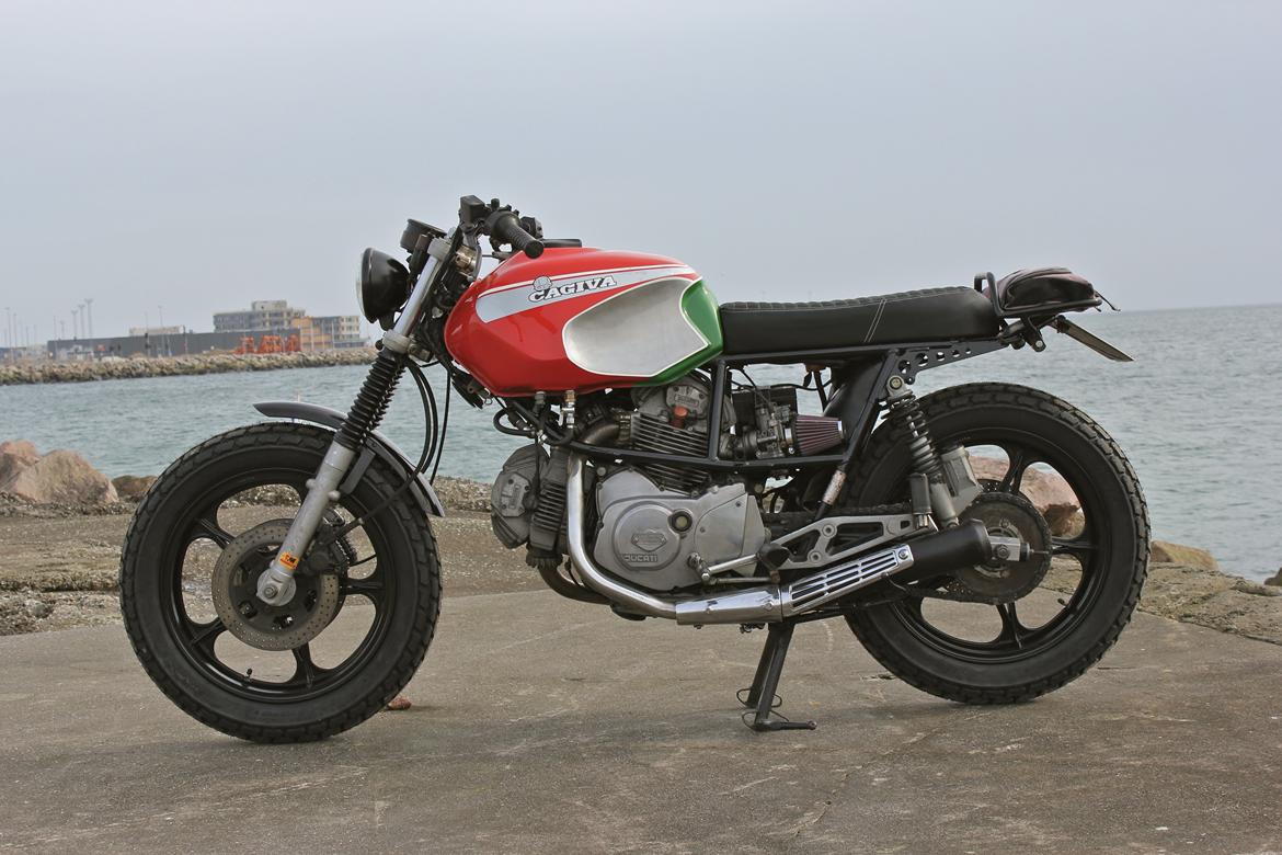 Ducati Pantah Streetracker - Cagiva Alazzurra billede 4