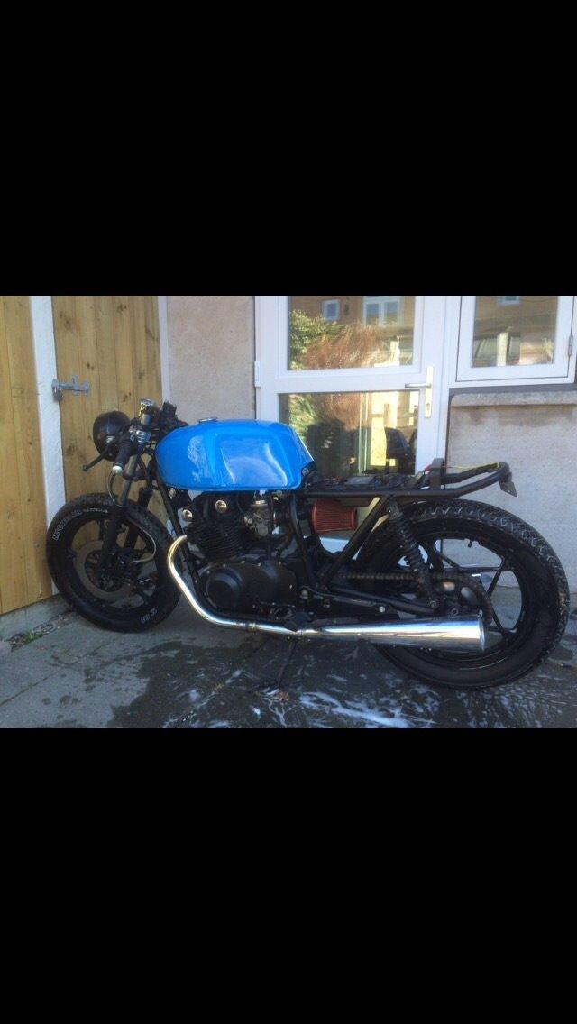 Suzuki GS 450 cafe racer billede 5