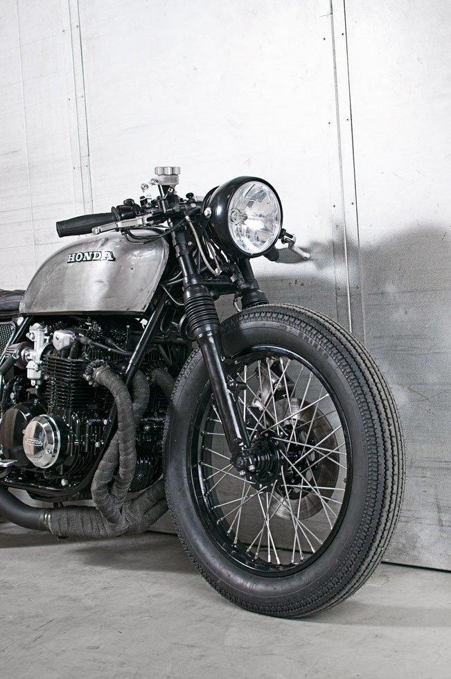 Honda CB550 cafe/bratstyle billede 7