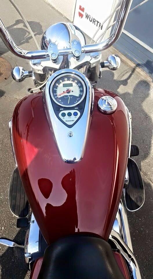 Kawasaki VN 900 Classic "Solgt" billede 3