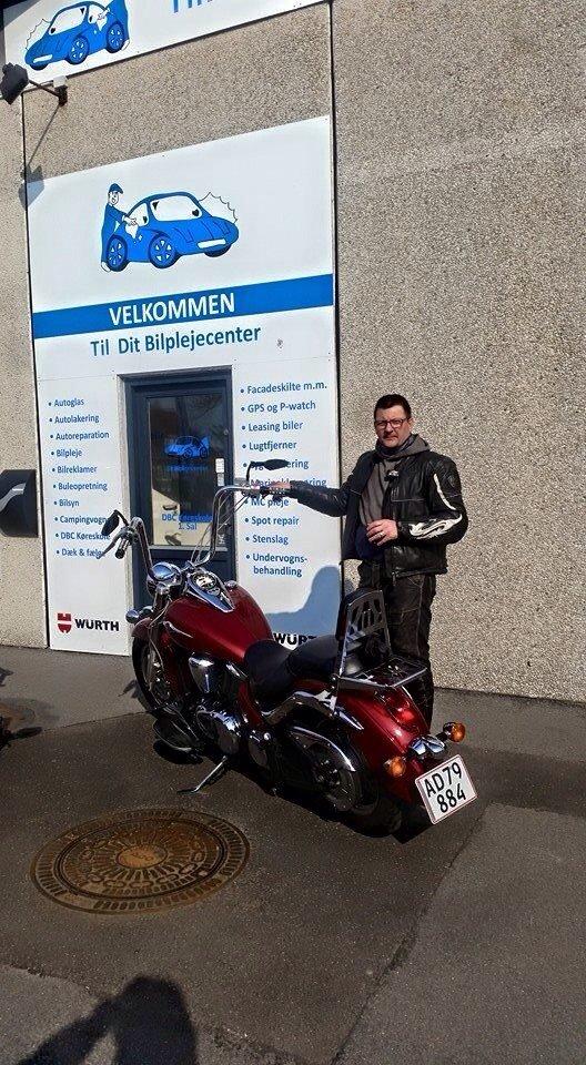 Kawasaki VN 900 Classic "Solgt" billede 5