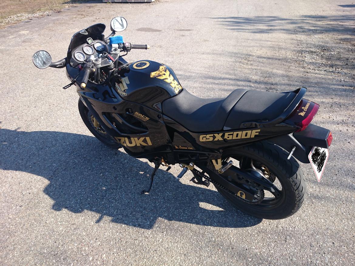 Suzuki GSX 600F SOLGT billede 14