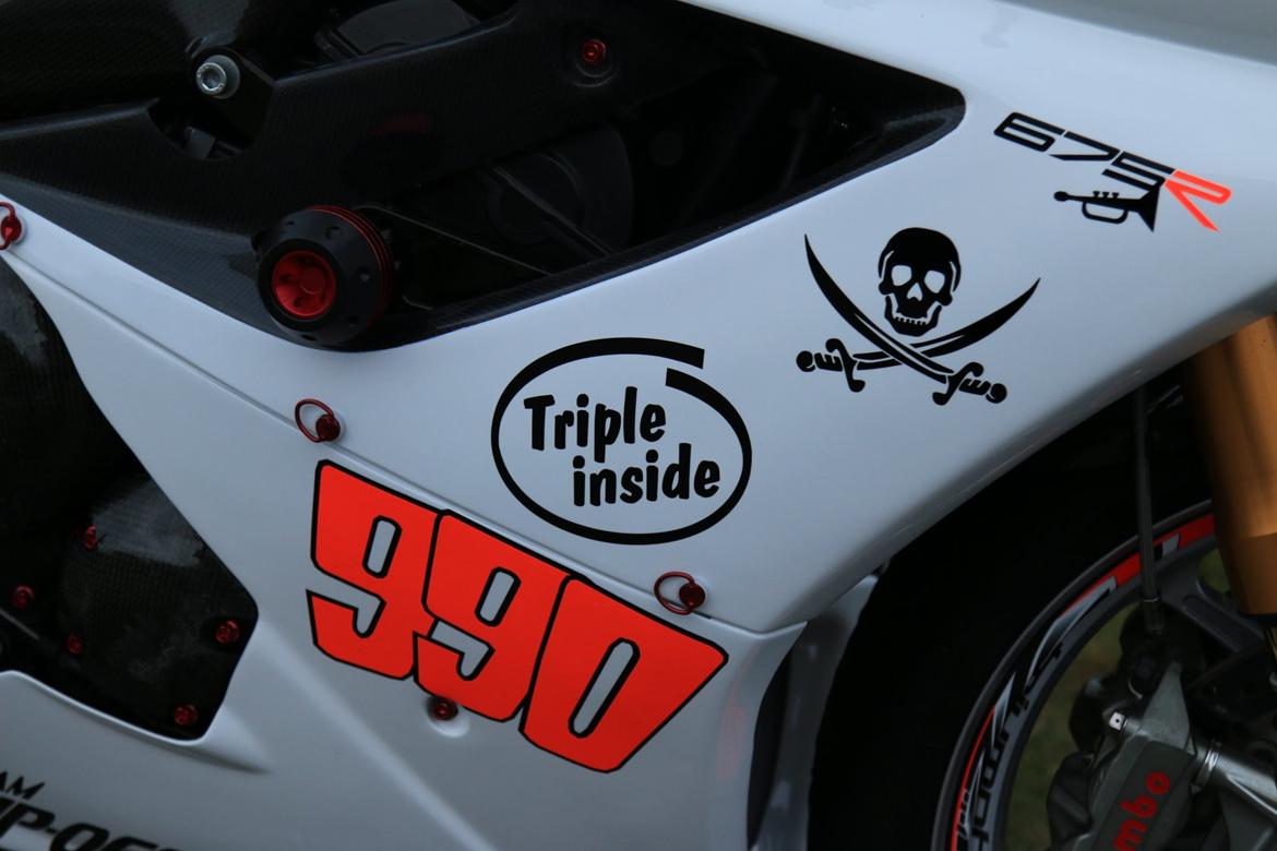 Triumph Daytona 675R - Trompeten !  **SOLGT** billede 3