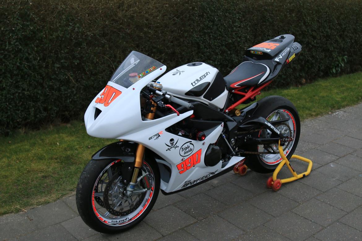 Triumph Daytona 675R - Trompeten !  **SOLGT** billede 12