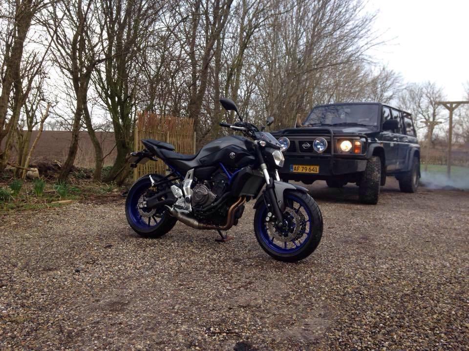 Yamaha MT-07 billede 1