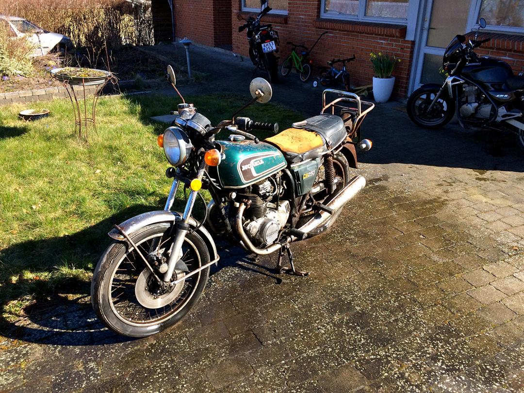 udløser Løse Bekræfte Honda CB250G5 - 1976 - Motorcyklen har været afmeldt...