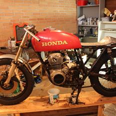 Honda Cb 400 Four Cafe Racer