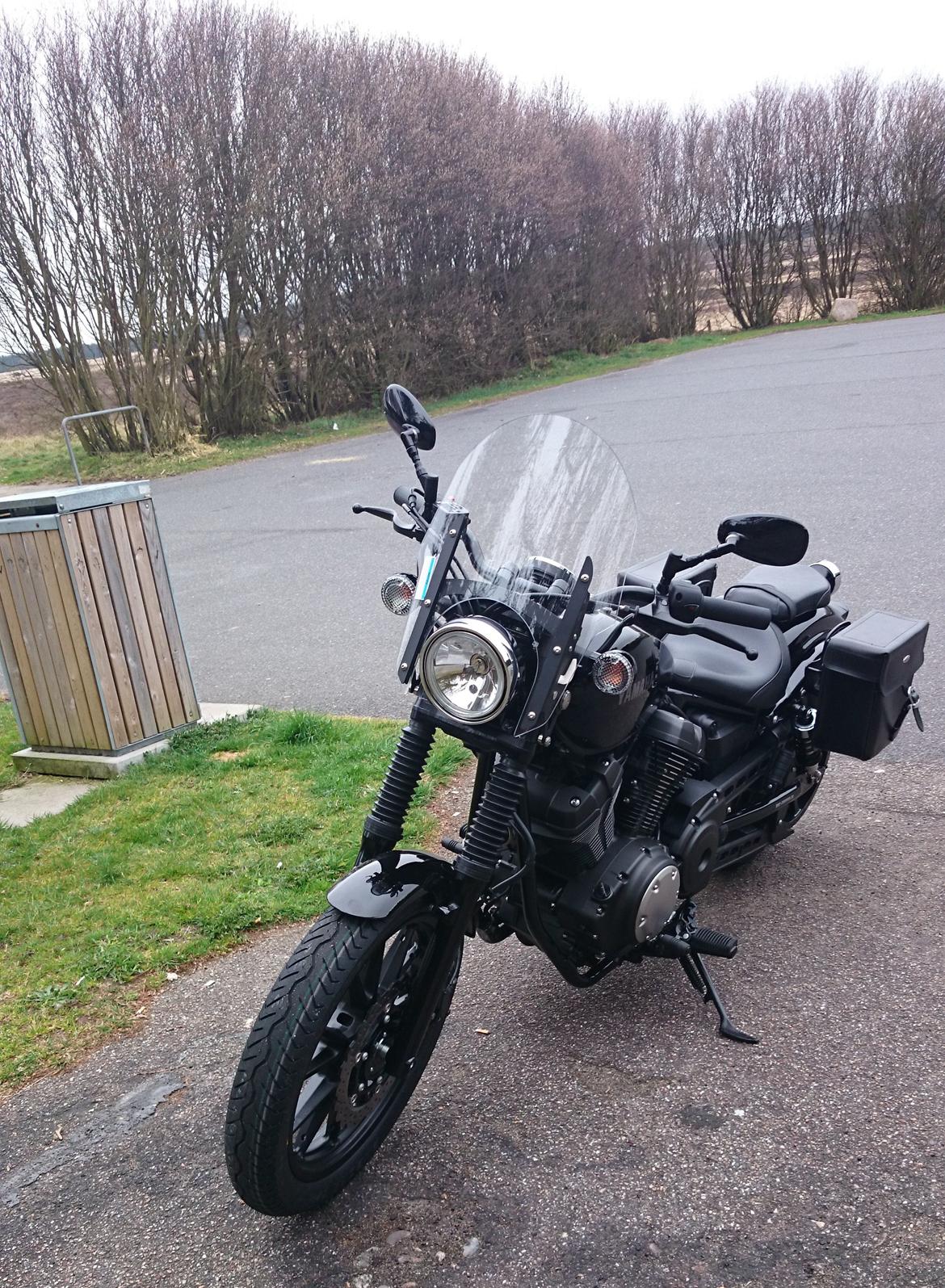 Yamaha XV950 Bolt (solgt) - På vej hjem fra Bike-Shoppen hvor jeg hentede den i dag d. 23/4-15 billede 8