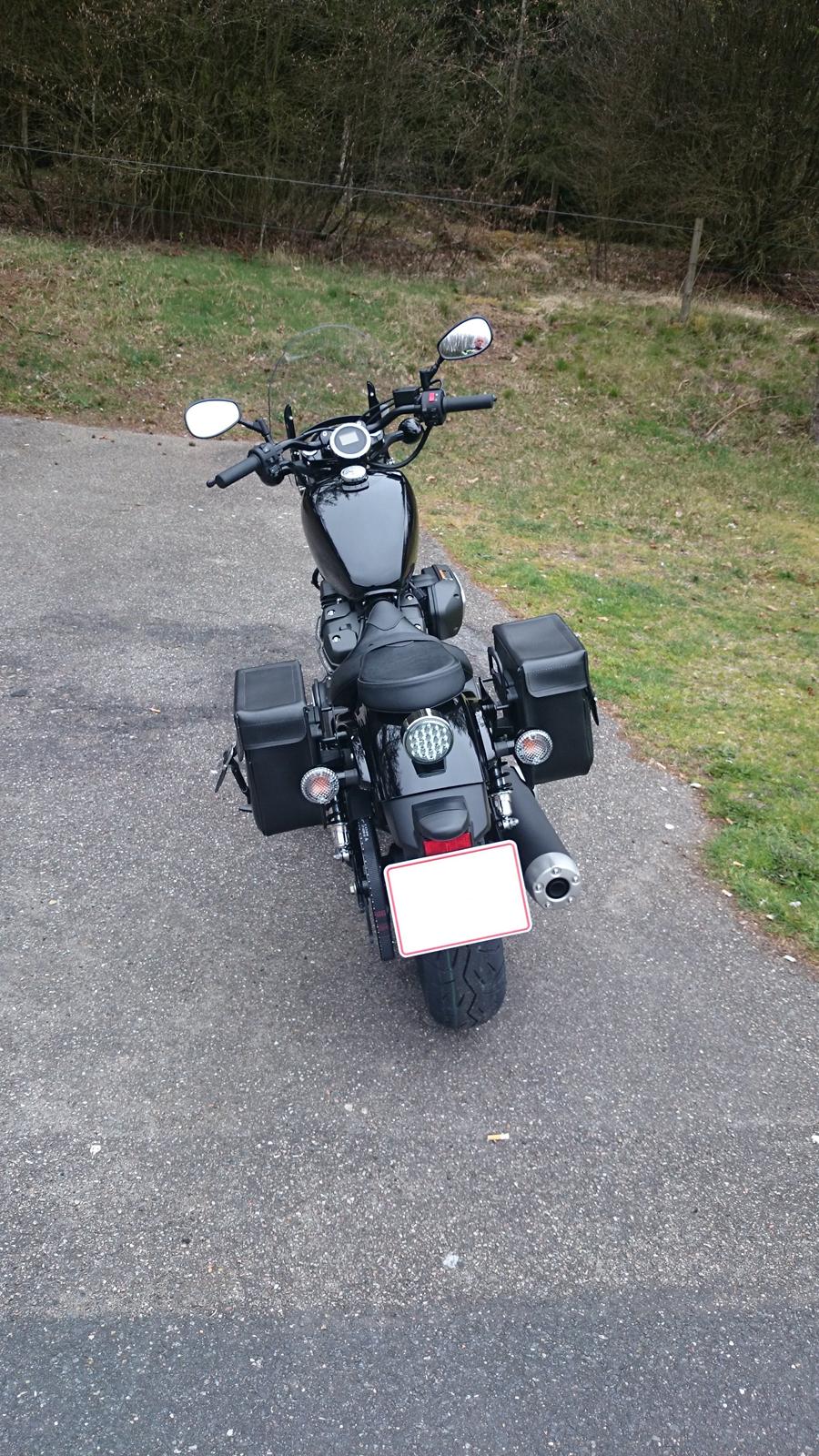 Yamaha XV950 Bolt (solgt) - På vej hjem fra Bike-Shoppen hvor jeg hentede den i dag d. 23/4-15 billede 11