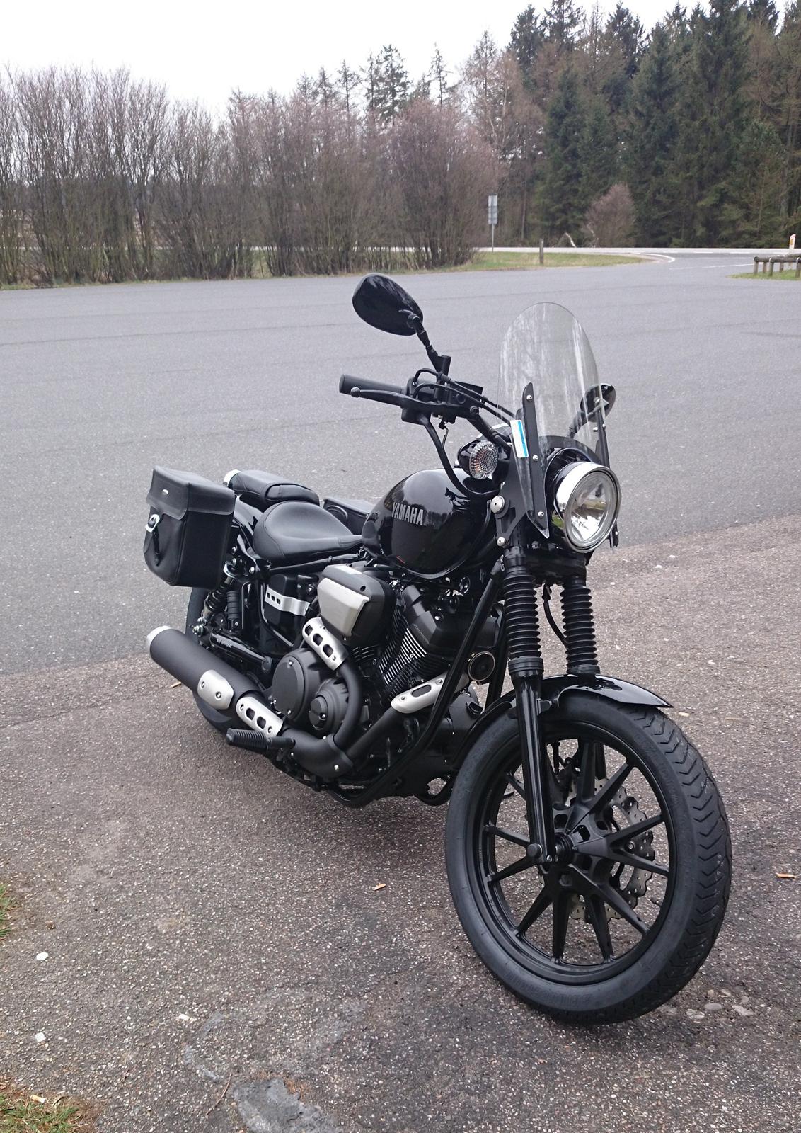 Yamaha XV950 Bolt (solgt) - På vej hjem fra Bike-Shoppen hvor jeg hentede den i dag d. 23/4-15 billede 13