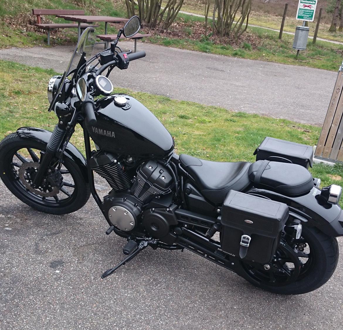 Yamaha XV950 Bolt (solgt) - På vej hjem fra Bike-Shoppen hvor jeg hentede den i dag d. 23/4-15 billede 10