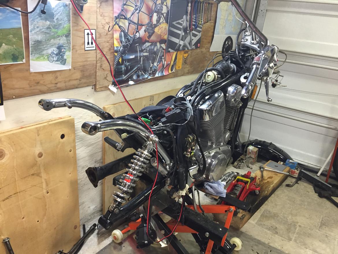 Suzuki intruder VS 1400 - 2014/15 Vinterklargøring billede 18