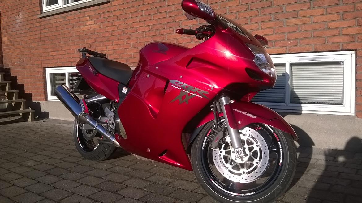 Honda CBR 1100 XX Super Blackbird  - Pudset og klar til konfirmandkørsel 2/5-2015 billede 14