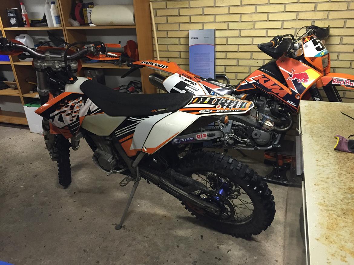 KTM 450 Exc - Hjemme i godt selvskab :) billede 17