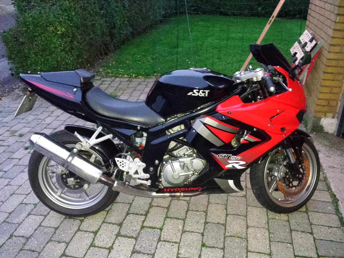Hyosung GT 650 R - Standart, da jeg købte den. billede 16