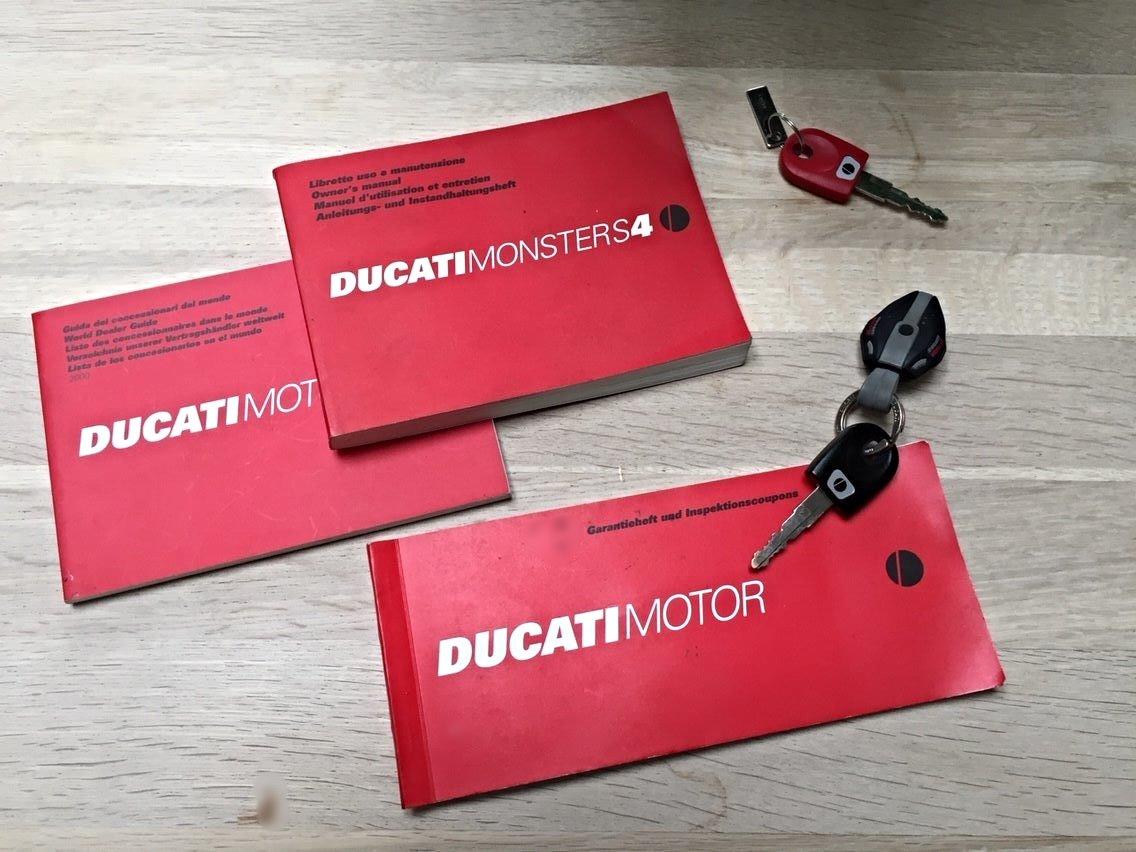 Ducati Monster 916 S4 (SOLGT) - Papirarbejde billede 25