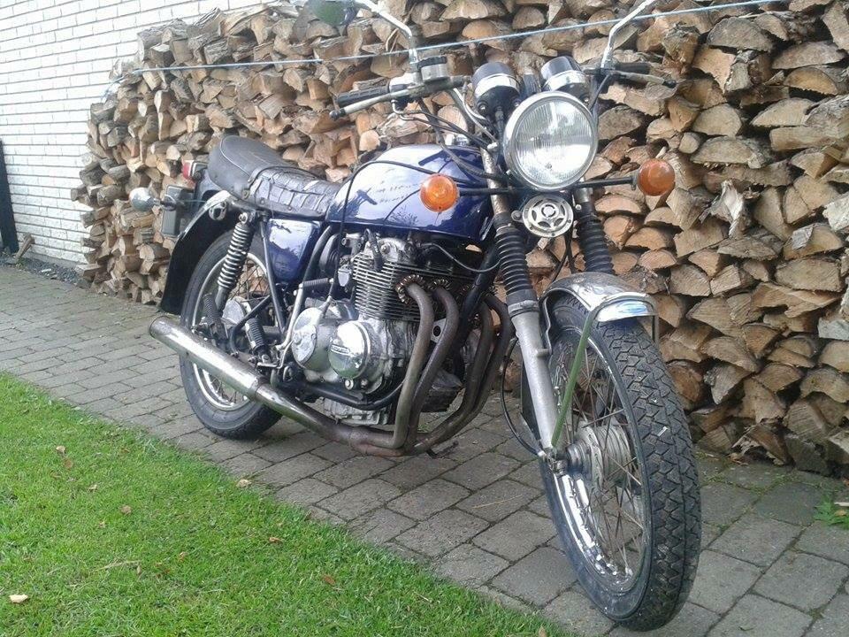Honda CB 400F SuperSport - Som den så ud da jeg fik den. billede 4