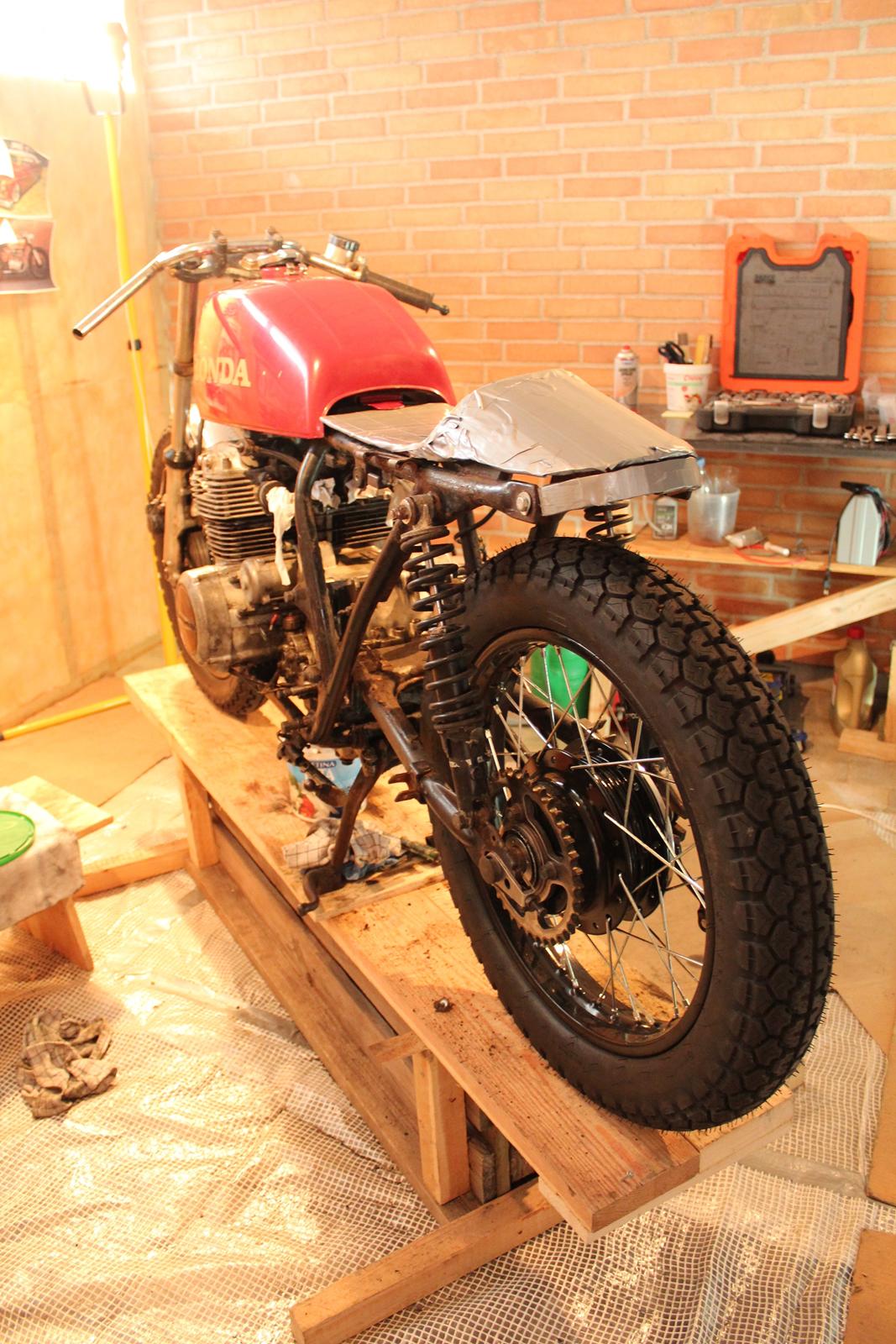 Honda Cb 400 Four Cafe Racer billede 8