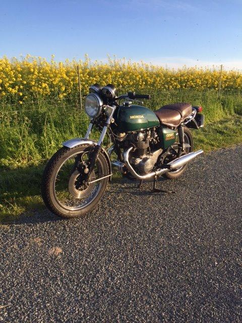 Honda cb 500t billede 7