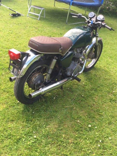 Honda cb 500t billede 2