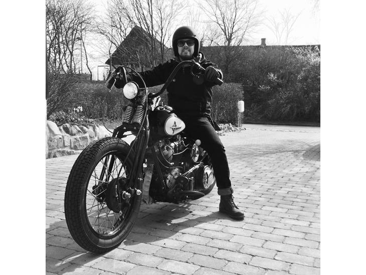 Harley Davidson Panhead billede 1