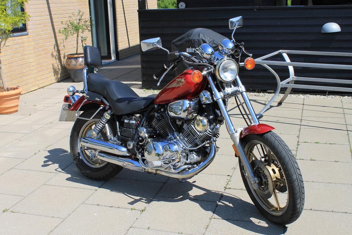 Yamaha Virago 1100 gold  billede 5